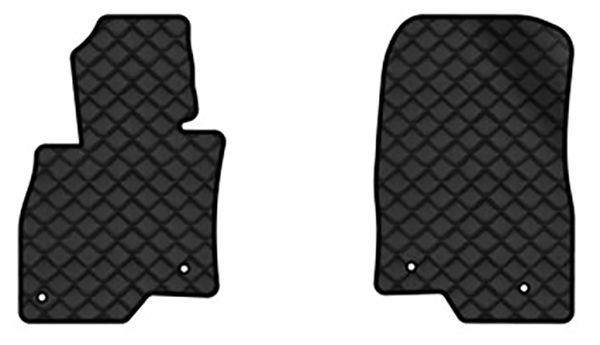 Коврики из экокожи в салон авто передние EVAtech для 6 (GJ) Mazda 2012 3 поколение Combi EU MZ32627ABO2VL4BBB - Фото 1