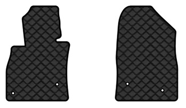Коврики из экокожи в салон авто передние EVAtech для 6 (GJ) Mazda 2012 3 поколение Combi EU MZ32627AGC2VL4BBB - Фото 1