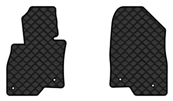 Коврики из экокожи в салон авто передние EVAtech для 6 (GJ) Mazda 2012 3 поколение Combi EU MZ32627AGO2VL4BBB - Фото 1