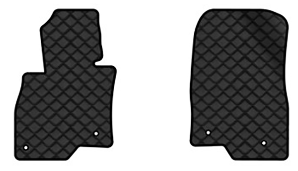 Коврики из экокожи в салон авто передние EVAtech для 6 (GJ) Mazda 2012 3 поколение Combi USA MZ32628ABO2VL4BBB - Фото 1