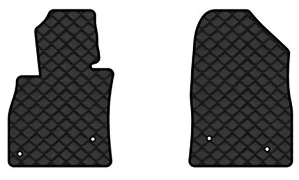 Коврики из экокожи в салон авто передние EVAtech для 6 (GJ) Mazda 2012 3 поколение Combi USA MZ32628AGC2VL4BBB - Фото 1