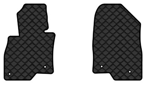 Коврики из экокожи в салон авто передние EVAtech для 6 (GJ) Mazda 2012 3 поколение Combi USA MZ32628ALO2VL4BBB - Фото 1