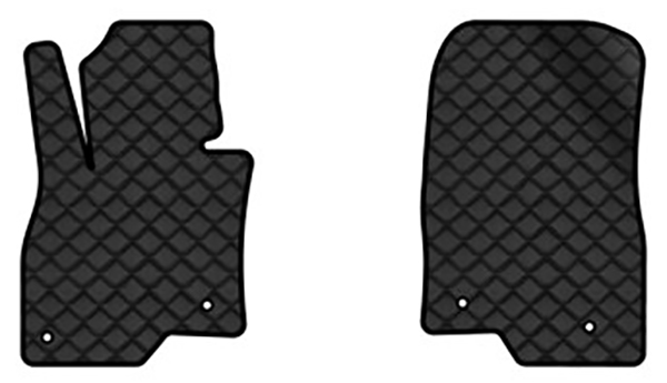 Коврики из экокожи в салон авто передние EVAtech для 6 (GJ) Mazda 2012 3 поколение Combi USA MZ32628ALO2VL4BBB - Фото 1
