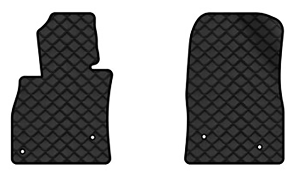 Коврики из экокожи в салон авто передние EVAtech для 6 (GJ) Mazda 2012 3 поколение Sedan EU MZ32629ABC2VL4BBB - Фото 1