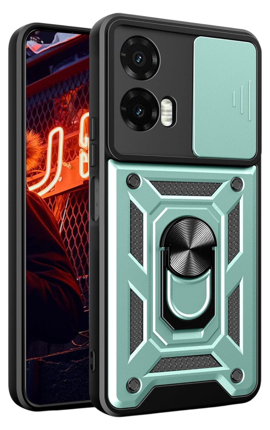 Чехол для смартфона BeCover Military for Motorola Moto G35 Dark Green (713091) - Фото 1