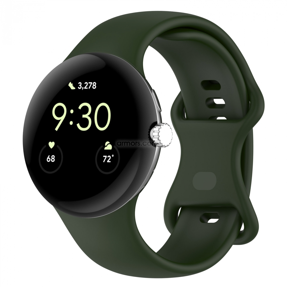 Ремешок для смарт-часов Armorstandart for Google Pixel Watch / Watch 2 / Watch 3 41 mm Field Green (ARM75414) - Фото 1