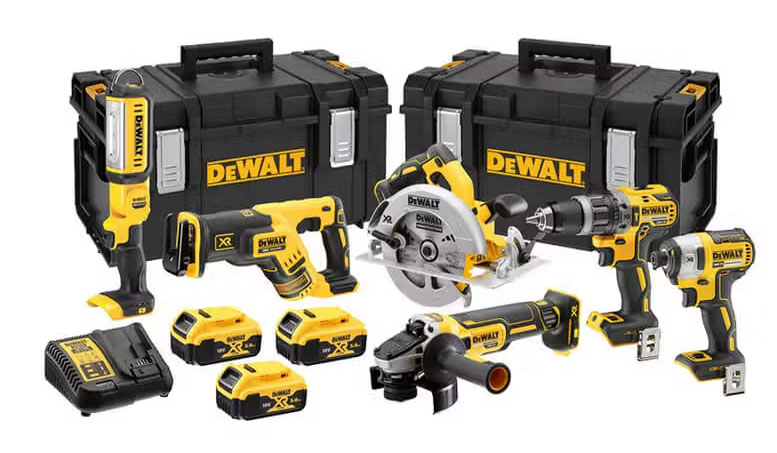 Набор электроинструментов DeWALT 18 В XR Li-lon (DCK623P3) - Фото 1
