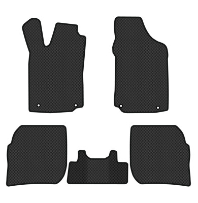 EVA килимки в салон авто EVAtech для 100 (C3) Restyling Mechanical seats Audi 1988-1991 3 покоління Sedan EU (AU11923CV5TL4RBB) - Фото 1