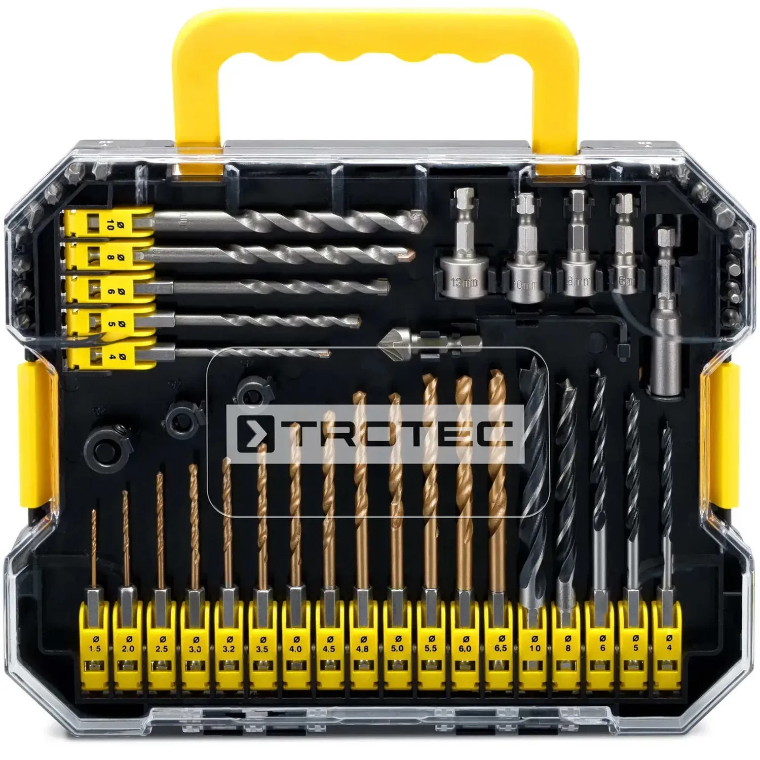 Набор инструментов Trotec Hexagon Shank Drill and Bit Set (6200001160) - Фото 1