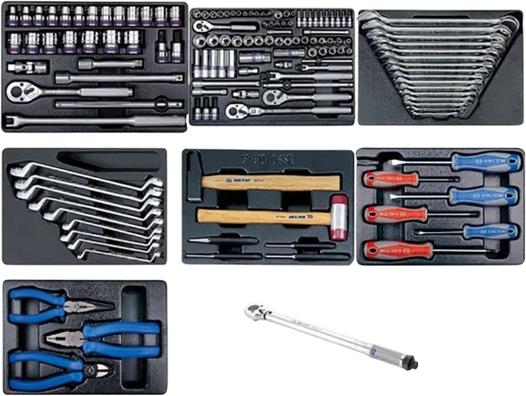 Купить Набор инструментов KING TONY 144 шт. (932-010MRD) - Фото 1 Набор инструментов KING TONY 144 шт. (932-010MRD) - Фото 1