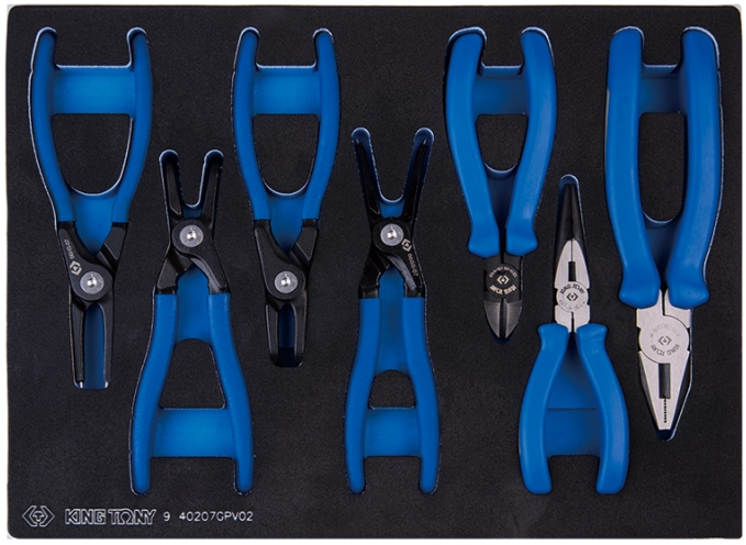 Купить Набор инструментов KING TONY 7 шт. (9-40207GPV02) - Фото 1 Набор инструментов KING TONY 7 шт. (9-40207GPV02) - Фото 1