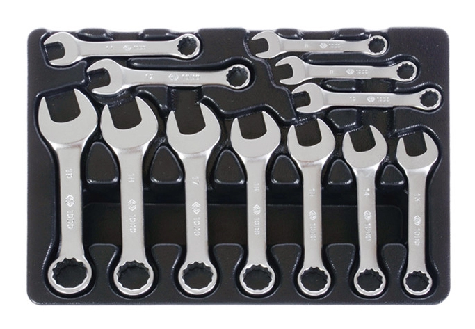 Набір комбінованих ключів KING TONY 12 шт. (9-1282MR) - Фото 1