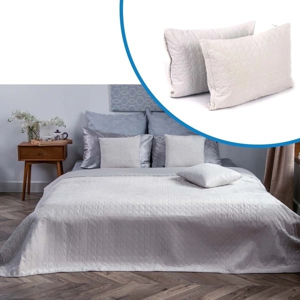 Набір покривало + наволочки євро Руно 220х240 + 2 нав. 50х70 (К_994.55_Ice) - Фото 1