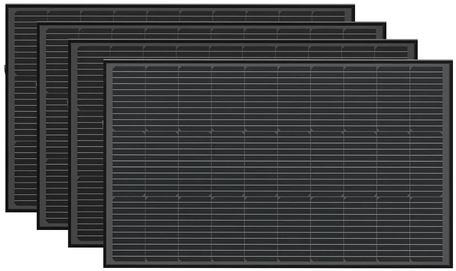 Стаціонарна сонячна панель EcoFlow EFSolar4х100W - Фото 1