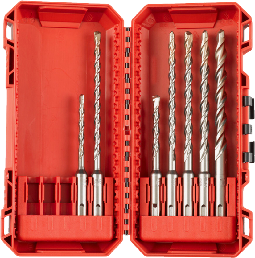 Набір бурів Milwaukee SDS-PLUS M2 PACKOUT 7 шт. (4932492116) - Фото 1