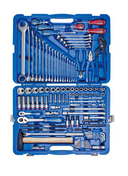 Набор инструментов KING TONY 1/4''+1/2'' 128 шт. (7528MR01) - Фото 1