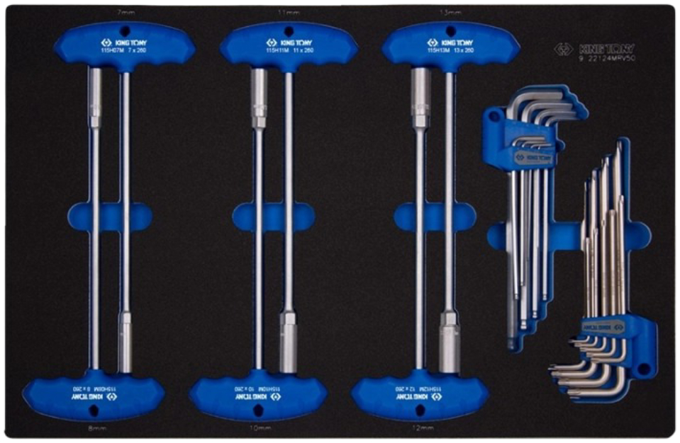 Купить Набор инструментов KING TONY 24 шт. (9-22124MRV50) - Фото 1 Набор инструментов KING TONY 24 шт. (9-22124MRV50) - Фото 1