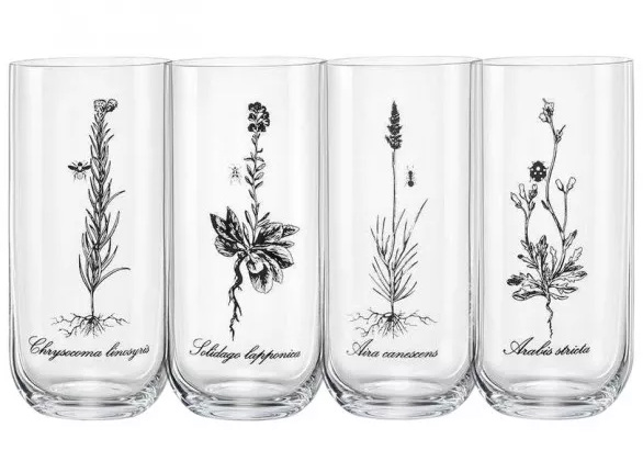 Набор стаканов Bohemia Herbal 440 мл(S1742) 4 шт. (b25287-S1742) - Фото 1