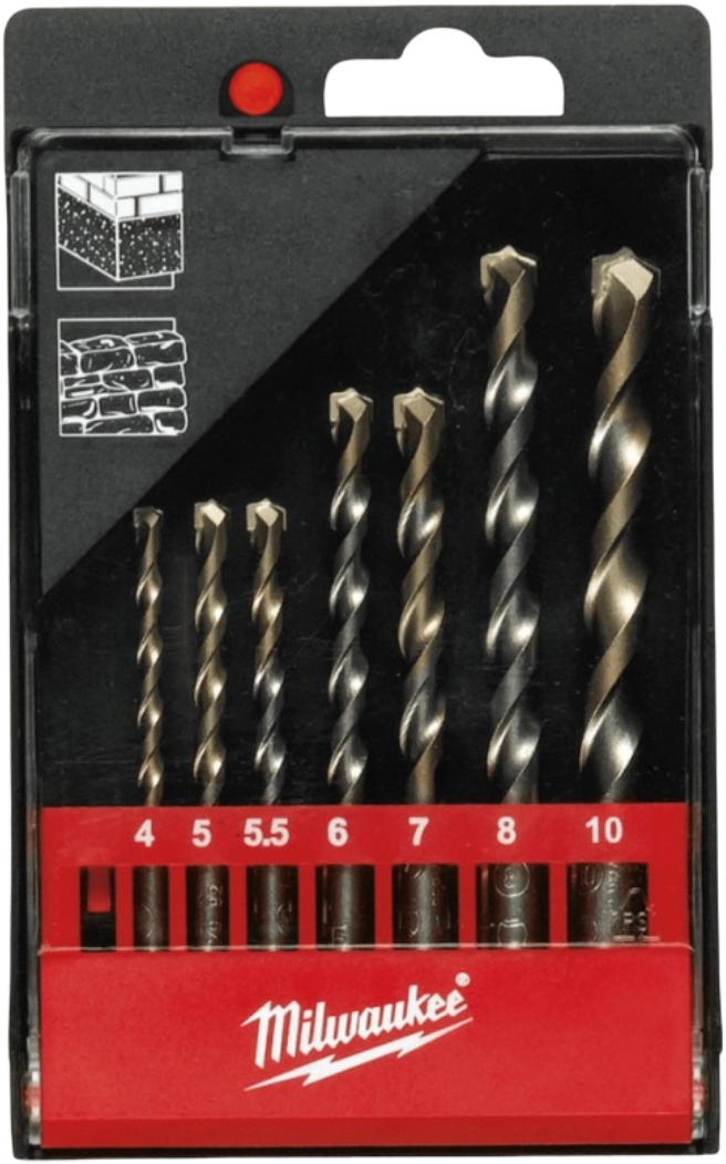 Набір свердел Milwaukee 8 шт. (4932480158) - Фото 1