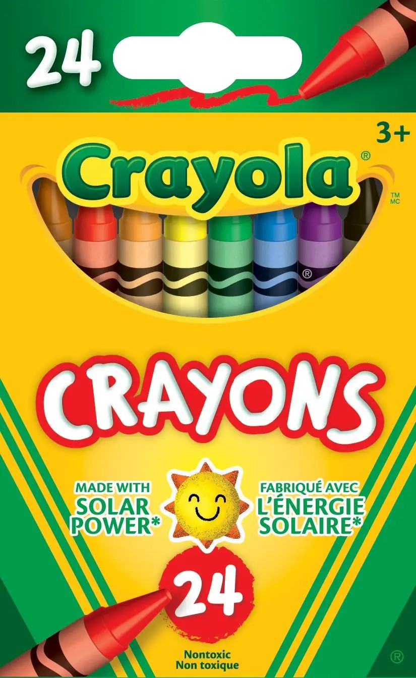 Набор восковых мелков Crayola 24 шт (256240.024) - Фото 1