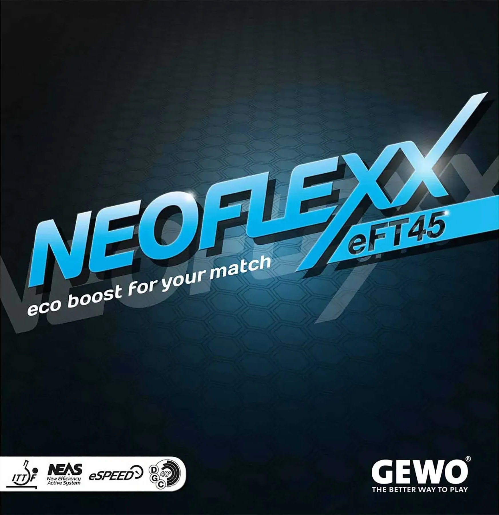 Накладка для ракетки Gewo Neoflexx eFT 45 2.1 Green (8669580021) - Фото 1