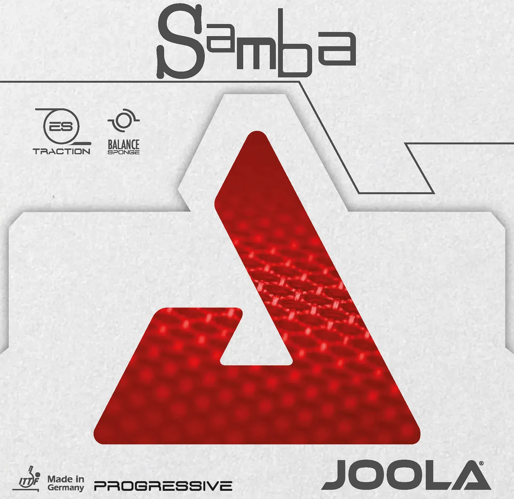 Накладка для ракетки Joola Samba 2.0 Red (70037) - Фото 1