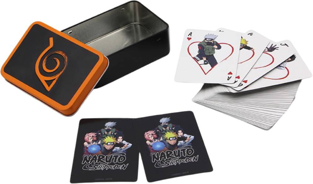 Настільна гра (12+) ABYstyle NARUTO SHIPPUDEN Deck of 54 cards 10.8 см (ABYJDC005) - Фото 1