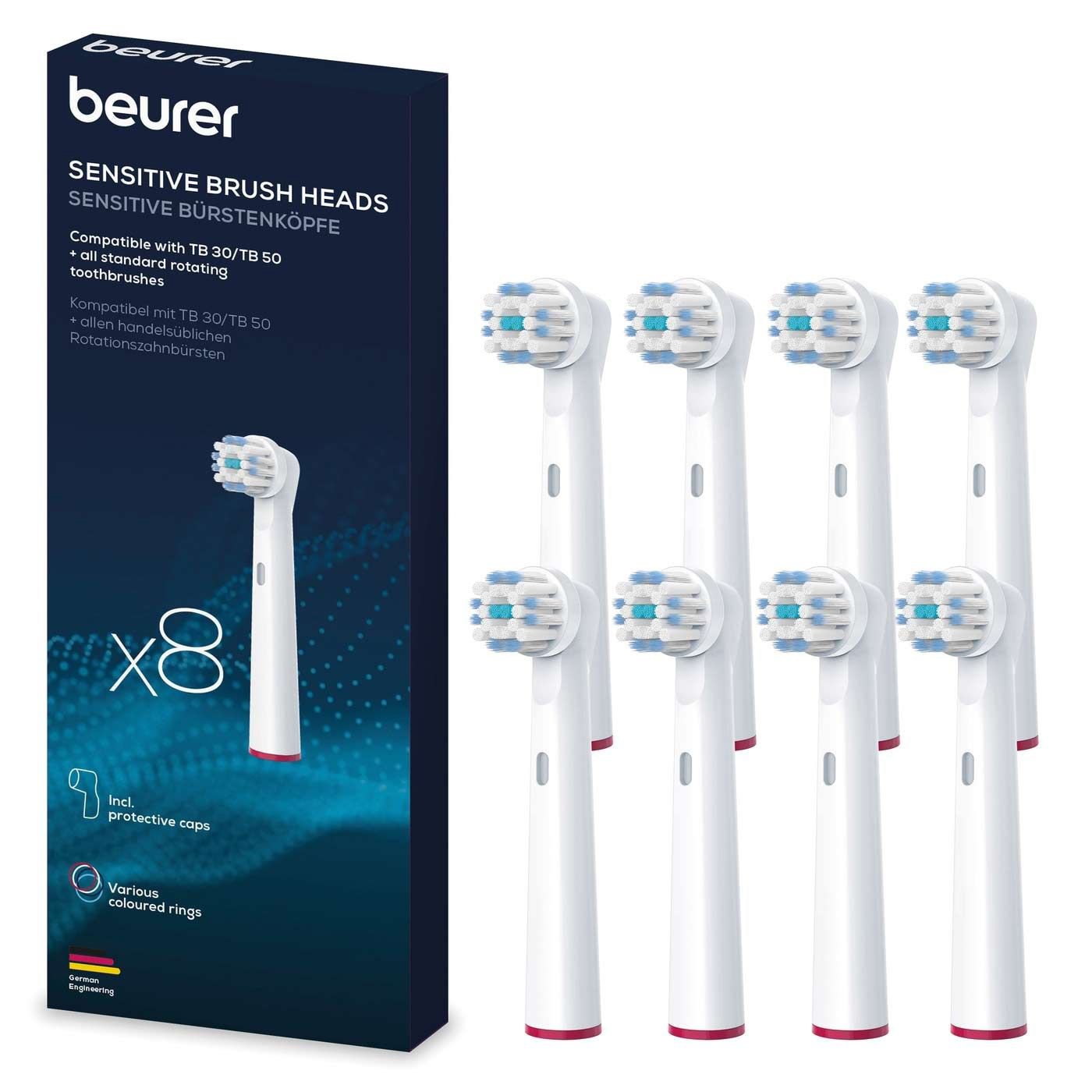 Насадка для зубной щетки Beurer TB 30/50 Sensitive 8 шт. - Фото 1