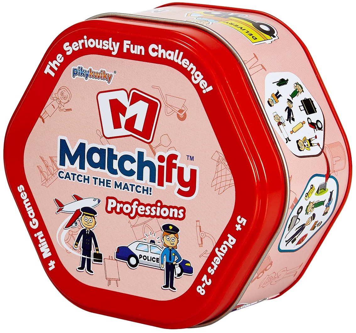Настольная игра карточная (5-7 лет) Super Puper на ассоциации «Matchify» Professions (Профессии) (MATCH9000E) - Фото 1