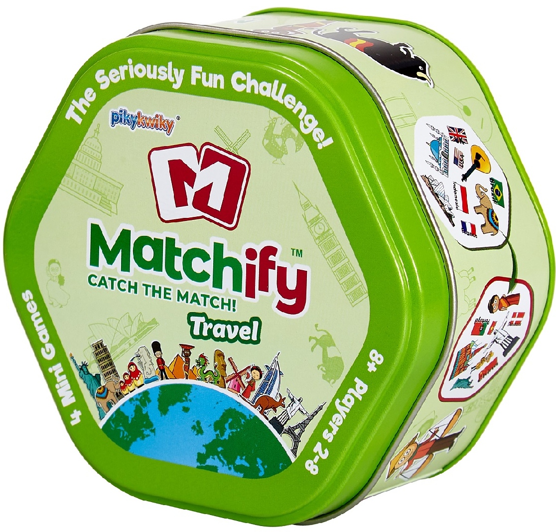 Настільна гра карткова (5-7 років) Super Puper на асоціації «Matchify» Travel (Подорожі) (MATCH9000B) - Фото 1
