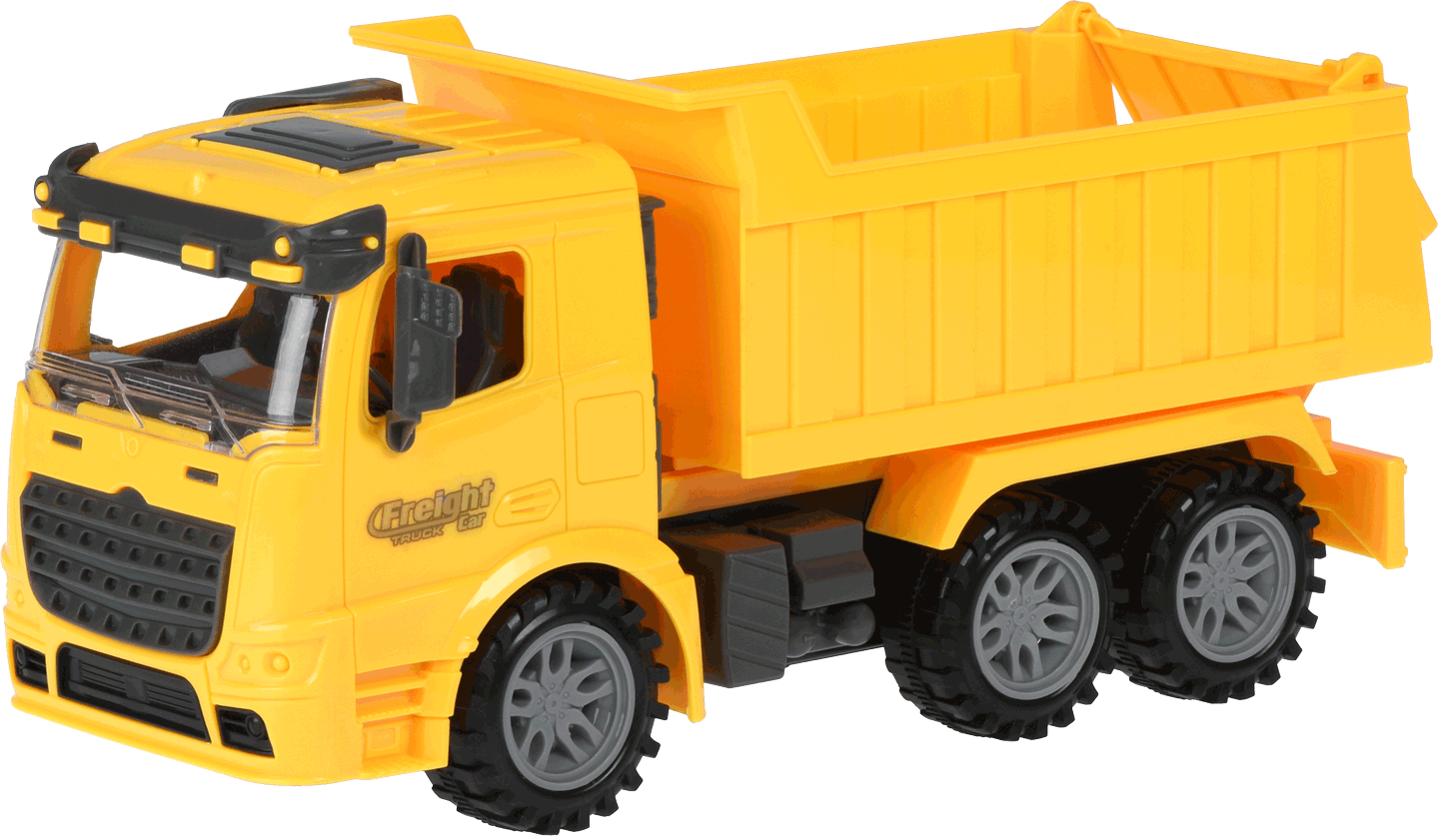 Наземна спецтехніка Same Toy Truck Самоскид Жовтий (98-611Ut-1) - Фото 1
