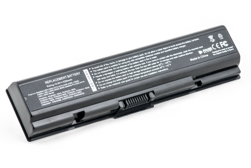 Аккумулятор для ноутбука PowerPlant TOSHIBA Satellite A200 (PA3534U-1BRS) 10.8V 5200mAh (NB00000007) - Фото 1