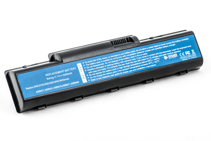 Аккумулятор для ноутбука PowerPlant ACER Aspire 4732 (AS09A31, ARD725LH) 11.1V 5200mAh (NB00000101) - Фото 1