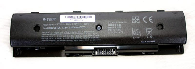 Аккумулятор для ноутбука PowerPlant HP Envy 15 (HSTNN-LB4N) 10.8V 5200mAh (NB00000269) - Фото 1