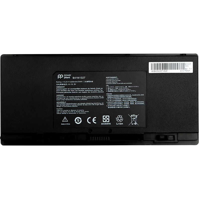 Аккумулятор для ноутбука PowerPlant Asus ROG 15.6 B551 (B41N1327) 15.2V 2200mAh (NB431175) - Фото 1