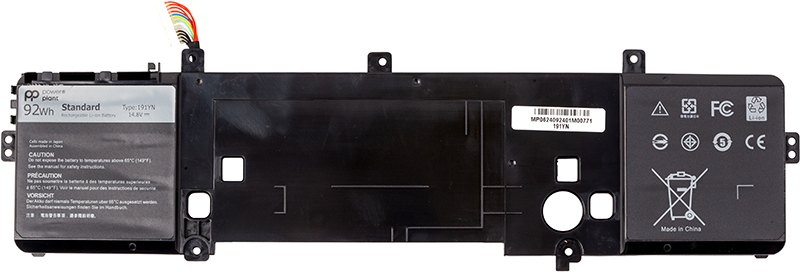 Аккумулятор для ноутбука PowerPlant DELL Alienware 15 R1 (191YN) 14.8V 92Wh (NB442164) - Фото 1