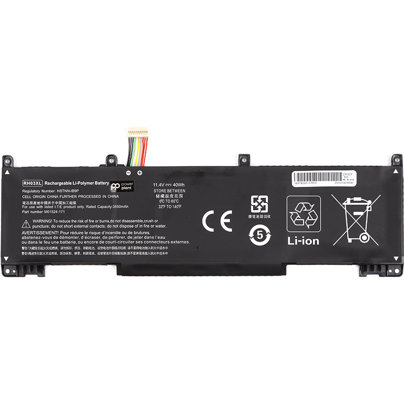 Аккумулятор для ноутбука PowerPlant HP ProBook 430 (RH03XL) 11.4V 3550mAh (NB462186) - Фото 1