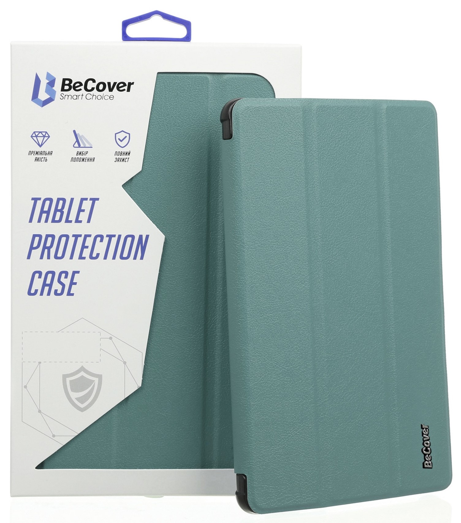 Чохол для планшету BeCover Magnetic Buckle for Apple iPad mini 6 2021 Dark Green (706826) - Фото 1