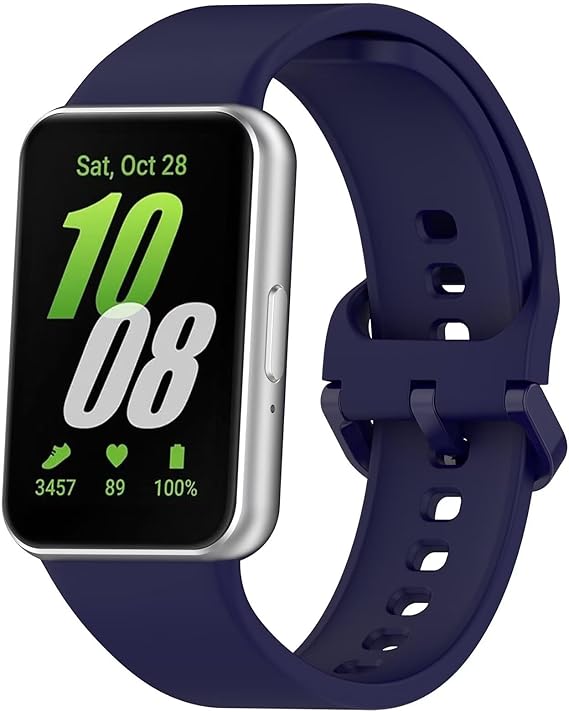 Ремешок для фитнес-браслета BeCover for Samsung Galaxy Fit 3 (20mm) Deep Blue (713196) - Фото 1