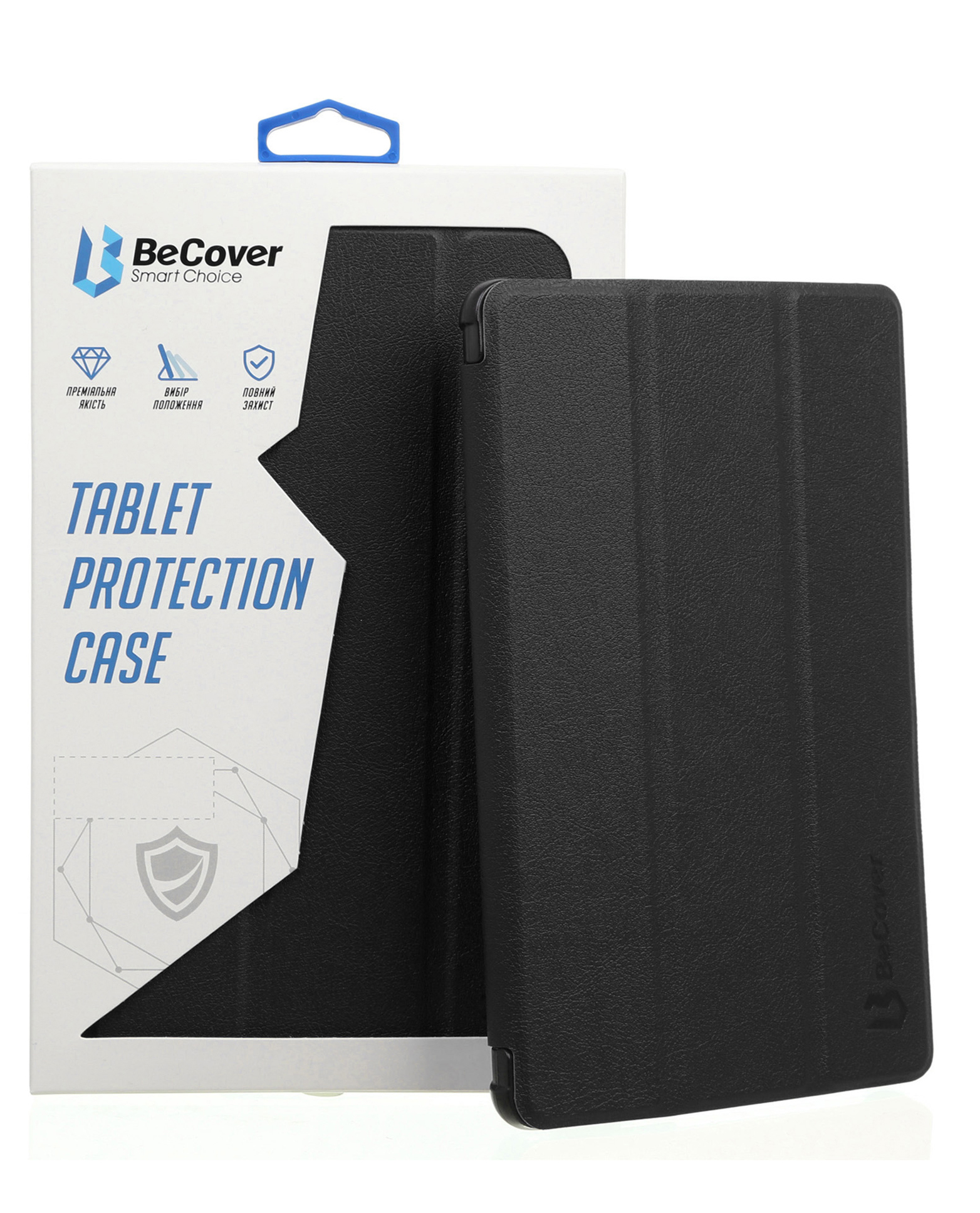 Чехол для планшета BeCover Smart for Samsung Galaxy Tab S7 FE SM-T735 Black (706699) - Фото 1