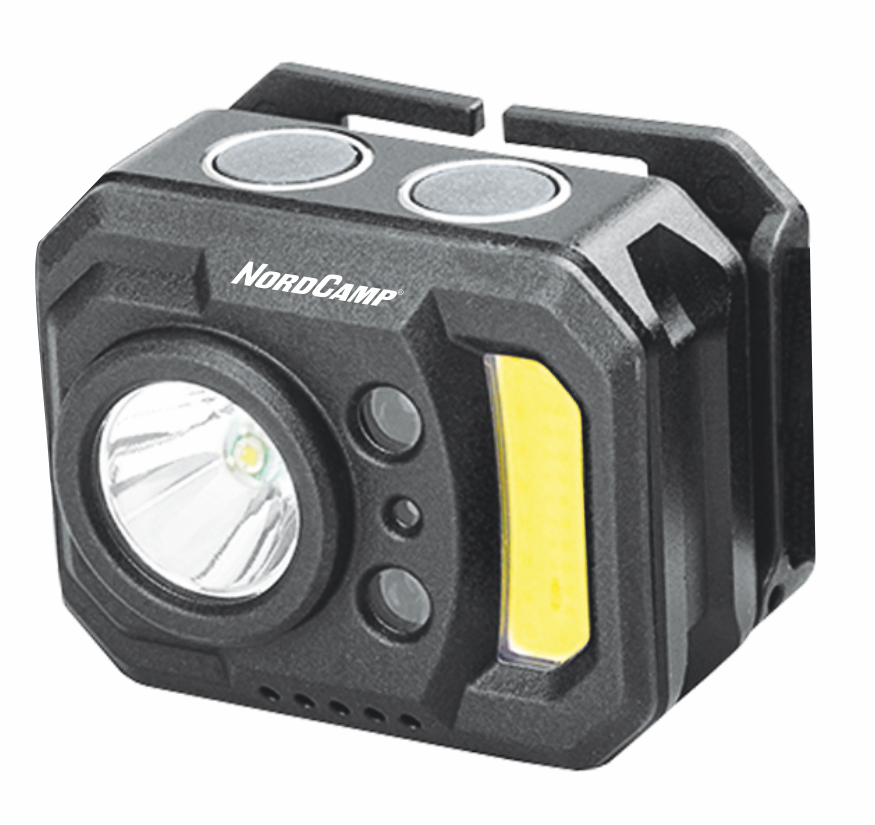 Купить Фонарь аккумуляторный Nord Camp 140+130Lm, 3W XPE + 3W COB, 850mAh Sensor White/Red (NC30610) - Фото 1 Фонарь аккумуляторный Nord Camp 140+130Lm, 3W XPE + 3W COB, 850mAh Sensor White/Red (NC30610) - Фото 1