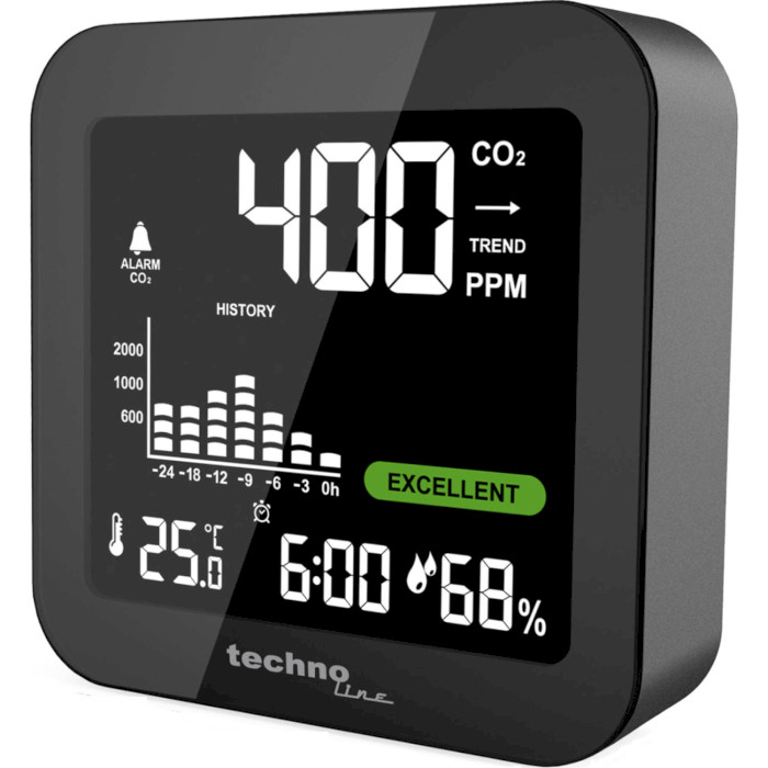 Метеостанция Technoline Black (WL1025) - Фото 1