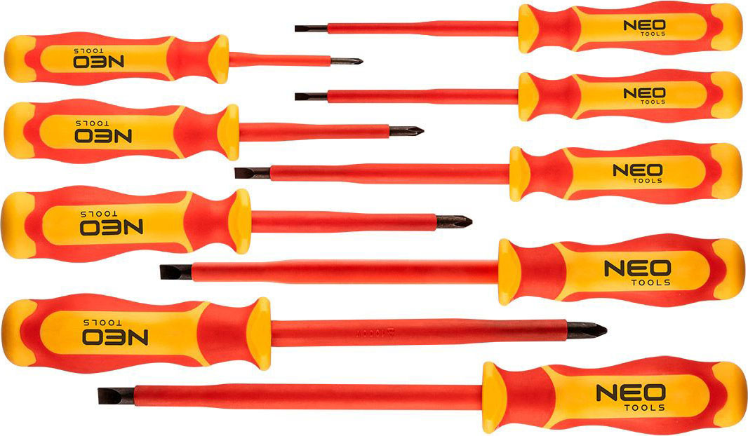 Набір викруток Neo Tools 04-143 9 шт. - Фото 1