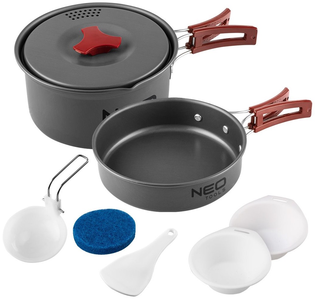 Набор посуды туристический Neo Tools 7 в 1 (63-146) - Фото 1