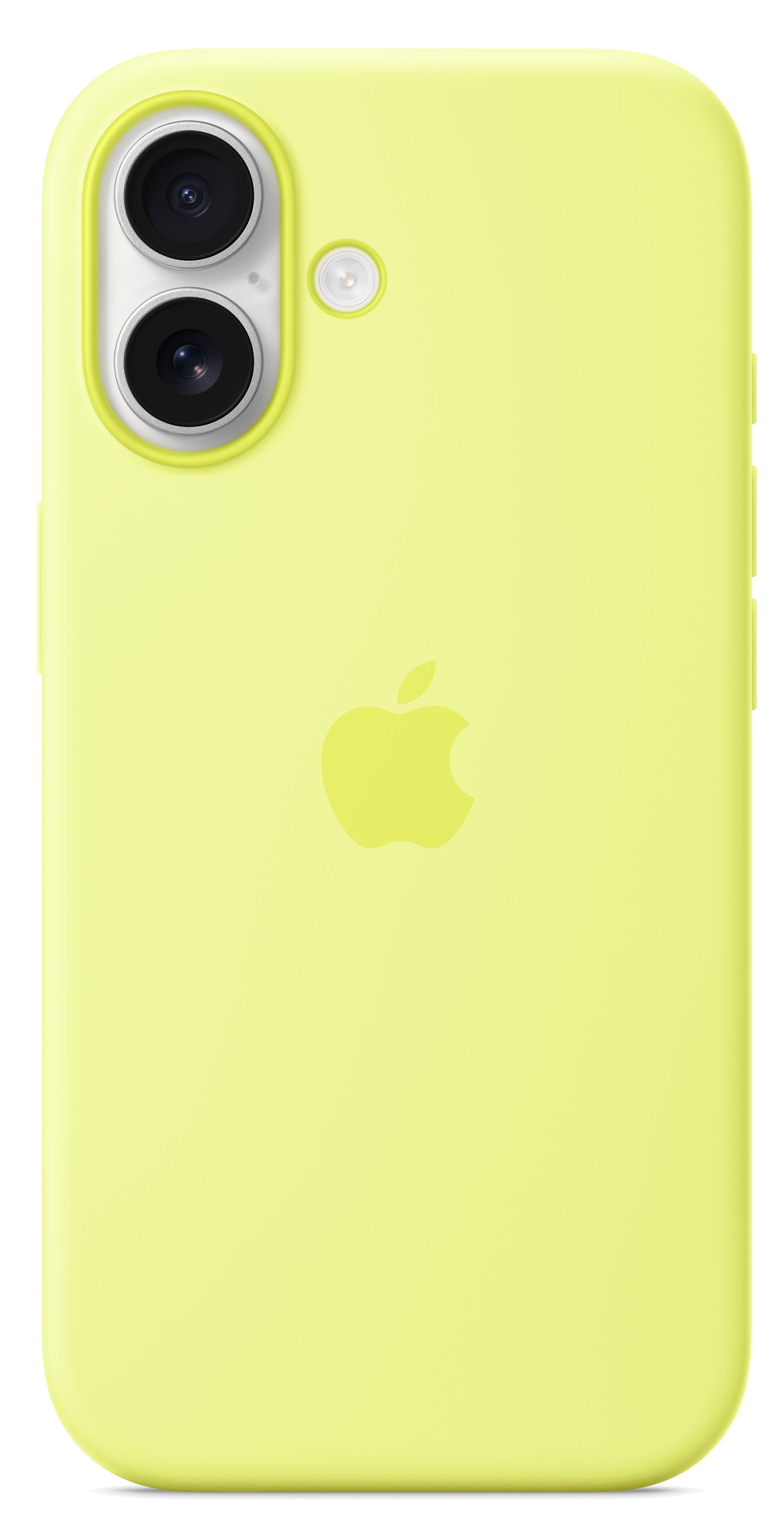 Чехол для смартфона Apple Silicone Case with MagSafe iPhone 17 Neon Yellow (MGEV4) - Фото 1