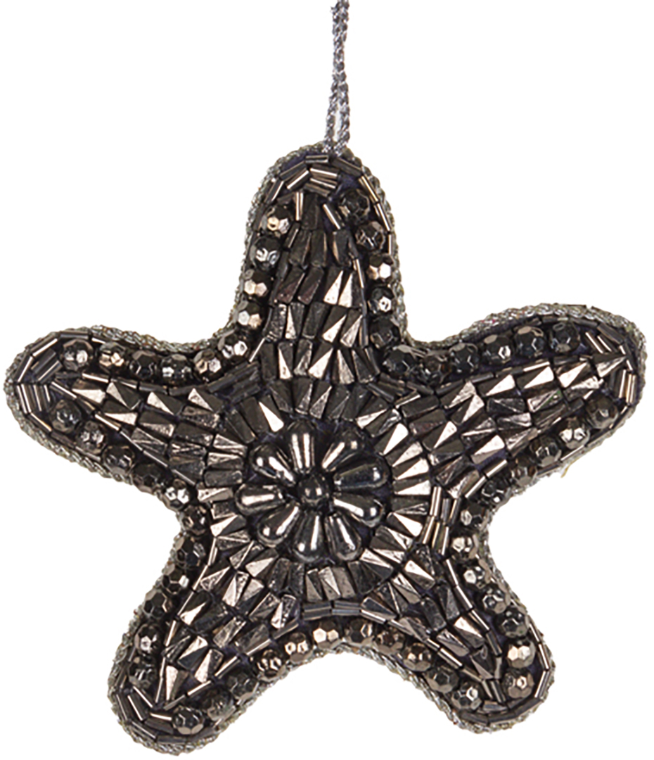Декор підвіска New Year Lefard Зірка 10 см (877-068) - Фото 1