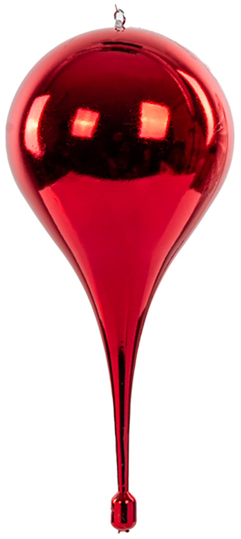 Декор підвіска New Year Lefard 30 см червоний (822-032) - Фото 1