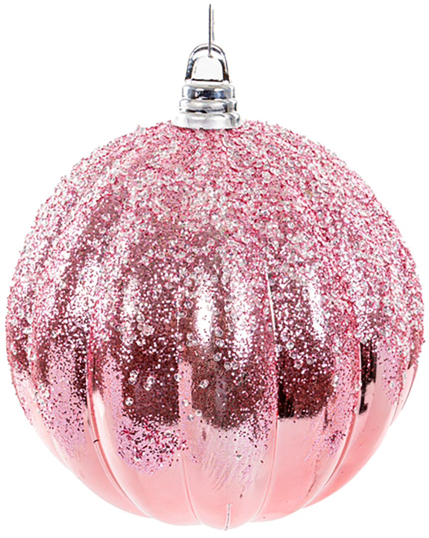 Декор підвіска New Year Lefard 30 см рожевий (822-040) - Фото 1