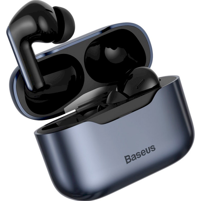 Наушники вкладыши беспроводные TWS Baseus Simu Anc True Wireles Earphones S1 Pro Tarnish (NGS1P-0A) - Фото 1