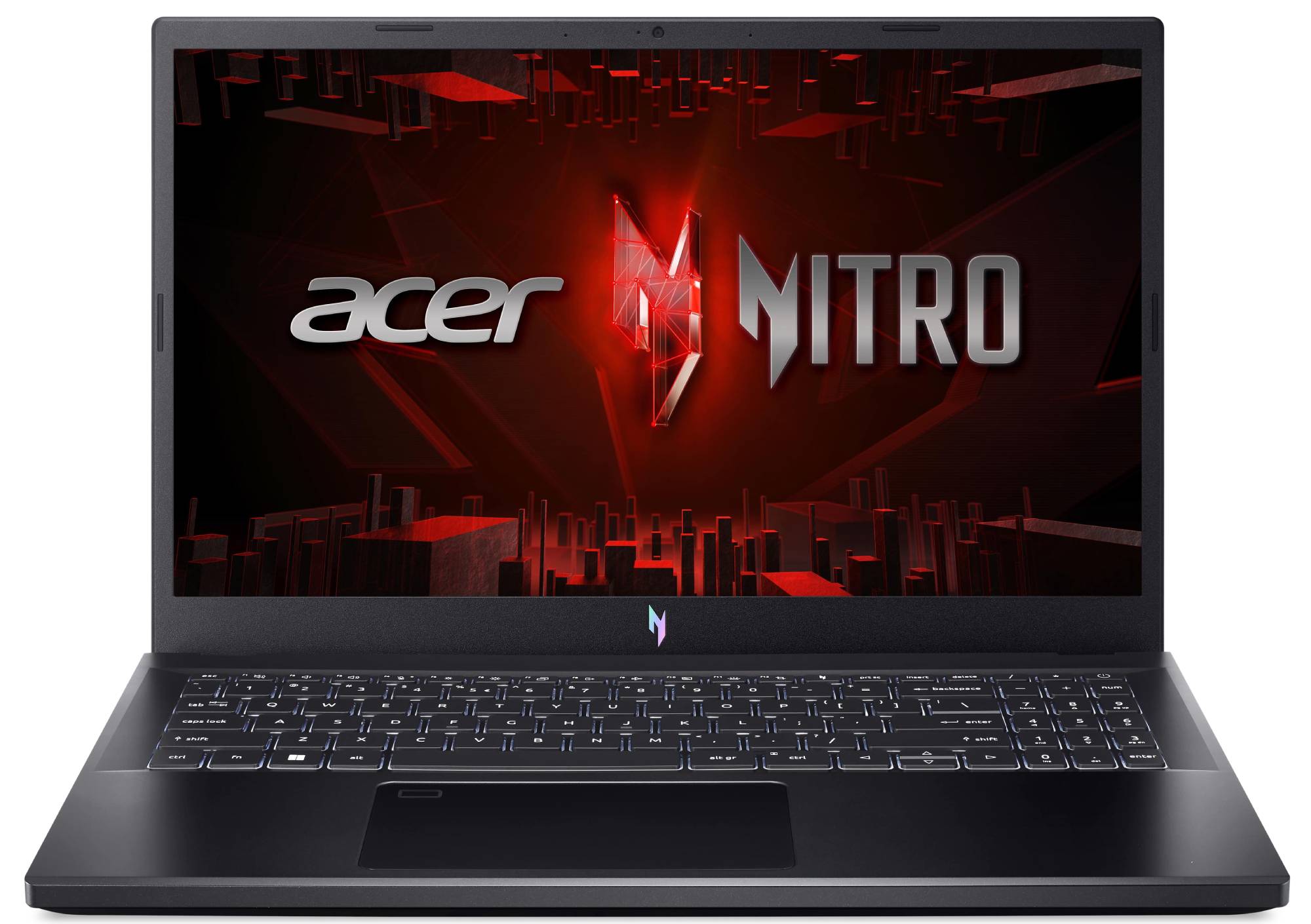 Ноутбук игровой Acer Nitro V 15 ANV15-51 (NH.QNCEU.002) Obsidian Black ...